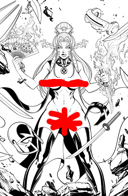 PRE-ORDER -- The AracKnight #3 | Yakuza Jean Grey Cover by Jose Varese