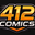 412 Comics logo