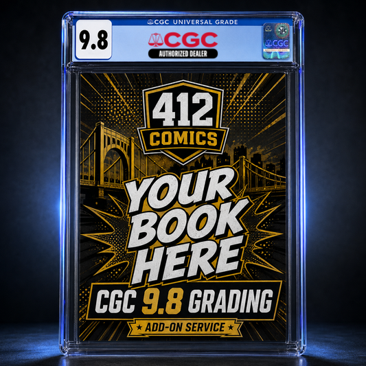CGC Custom Label & 9.8 Grading Add-Ons - Choose Label and Service