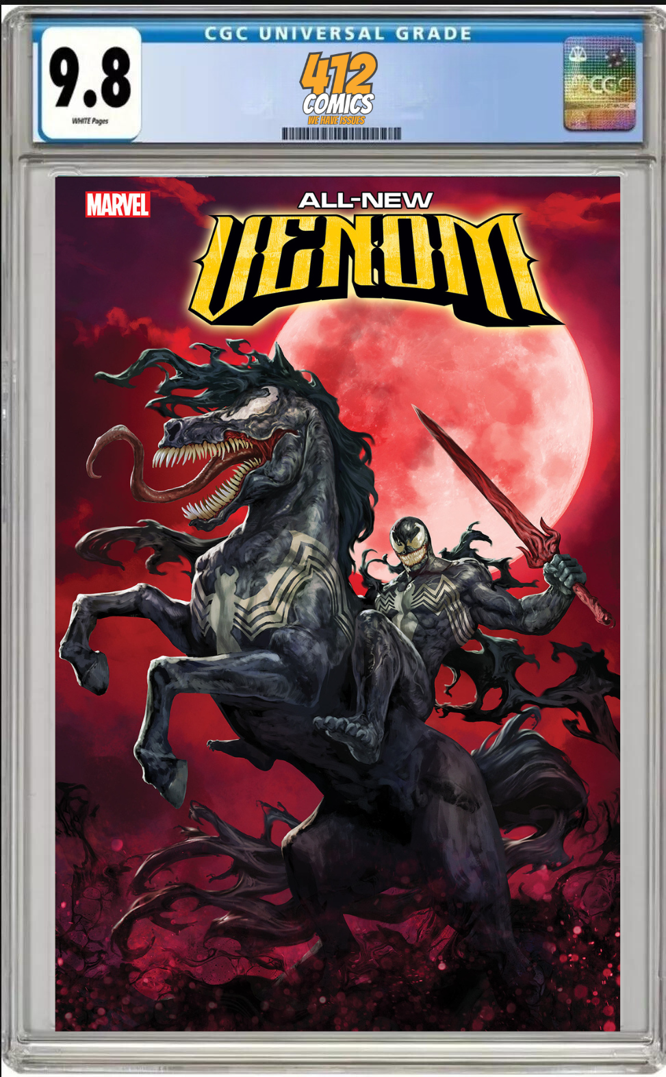 ALL-NEW VENOM #1 SKAN VARIANT [1:25] (CGC 9.8 PRESALE)