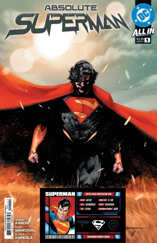 Absolute Superman #1 Cover A - With Watchtower Card (While supplies last)