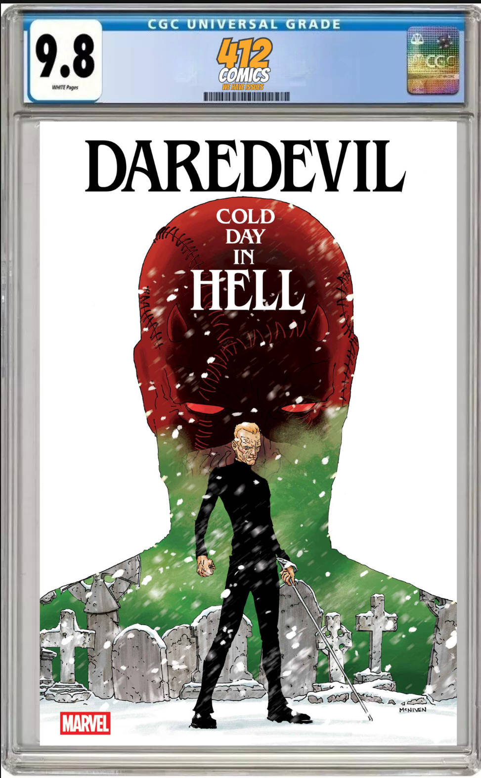 DAREDEVIL: COLD DAY IN HELL #1 (CGC 9.8 PRESALE)