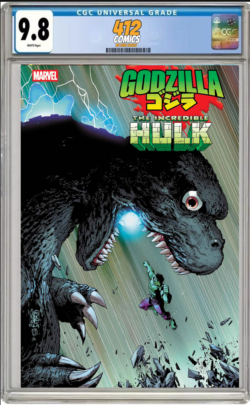 GODZILLA VS. HULK #1 (CGC 9.8 PRESALE)