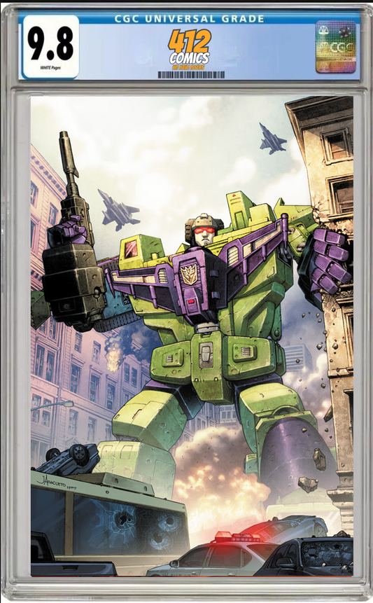 Transformers #18 Jay Anacleto Exclusive Virgin (CGC 9.8 PRESALE)