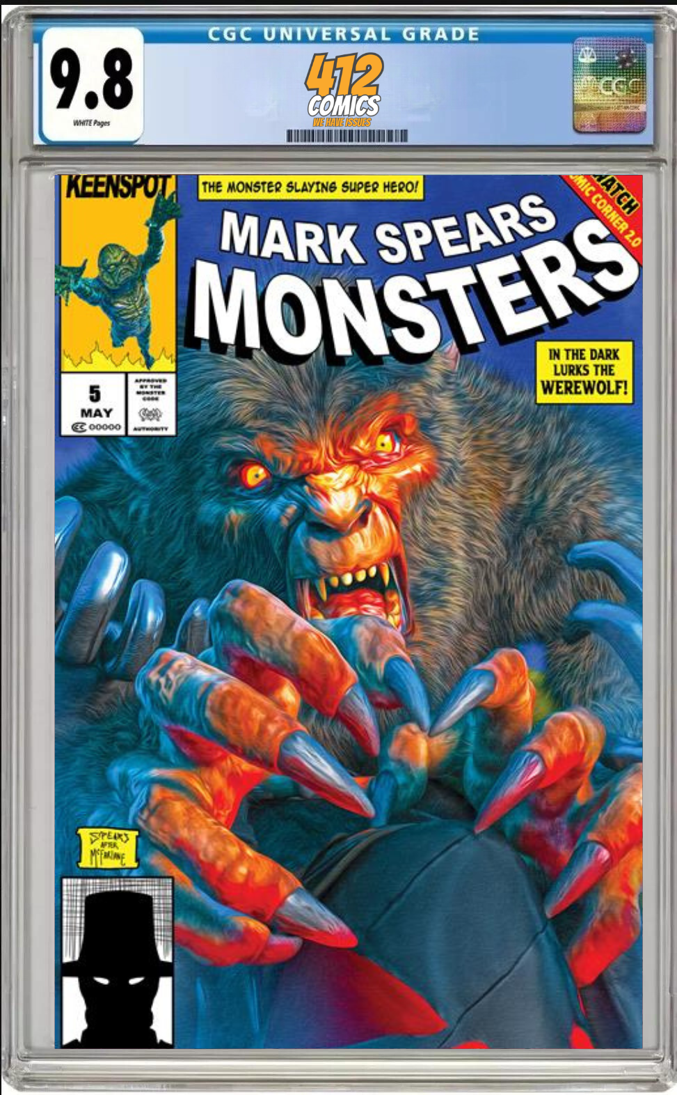 MARK SPEARS MONSTERS #5 CVR C ASM #313 HOMAGE (CGC 9.8 PRESALE)