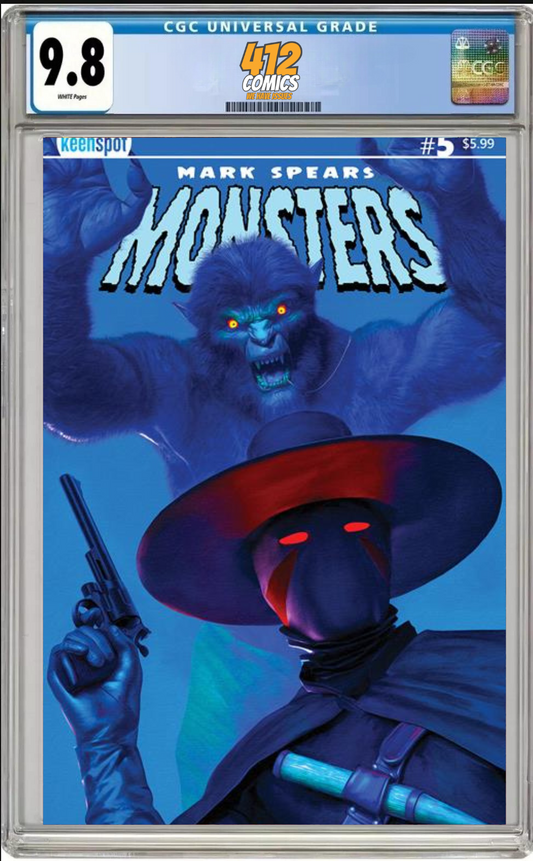 MARK SPEARS MONSTERS #5 CVR A THE FIGHT(CGC 9.8 PRESALE)