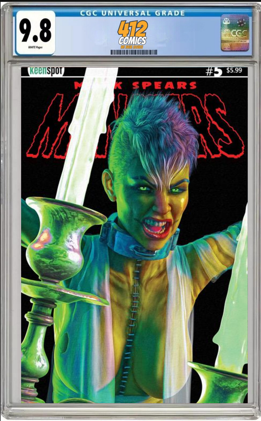 MARK SPEARS MONSTERS #5 CVR B HAIRCUT (CGC 9.8 PRESALE)