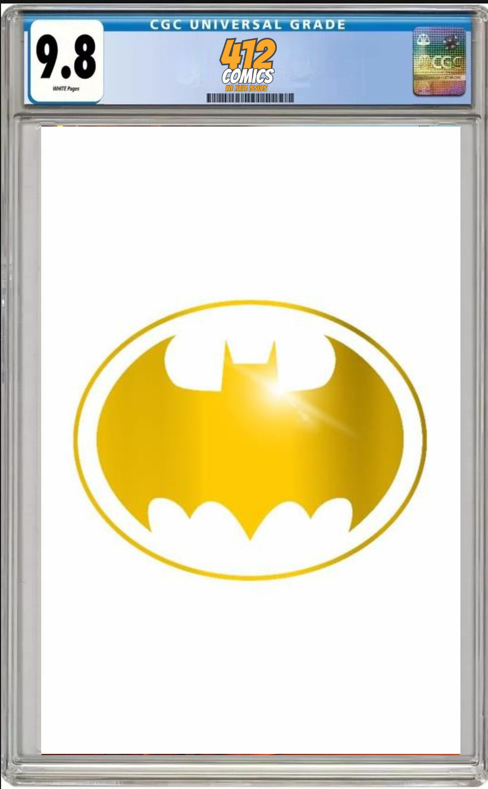 BATMAN #158 LAUNCH PARTY GLOW IN DARK H2SH FOIL (CGC 9.8 PRESALE)