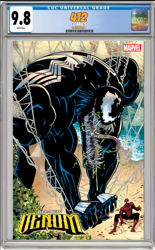 ALL-NEW VENOM #1 ERIK LARSEN REMASTERED VARIANT[1:50] (CGC 9.8 PRESALE)