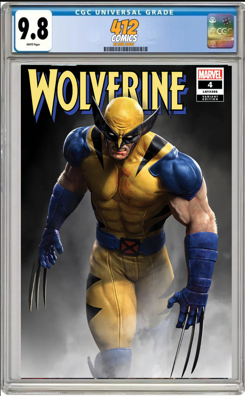 WOLVERINE #4 RAFAEL GRASSETTI EXCLUSIVE VAR (CGC 9.8 PRESALE)