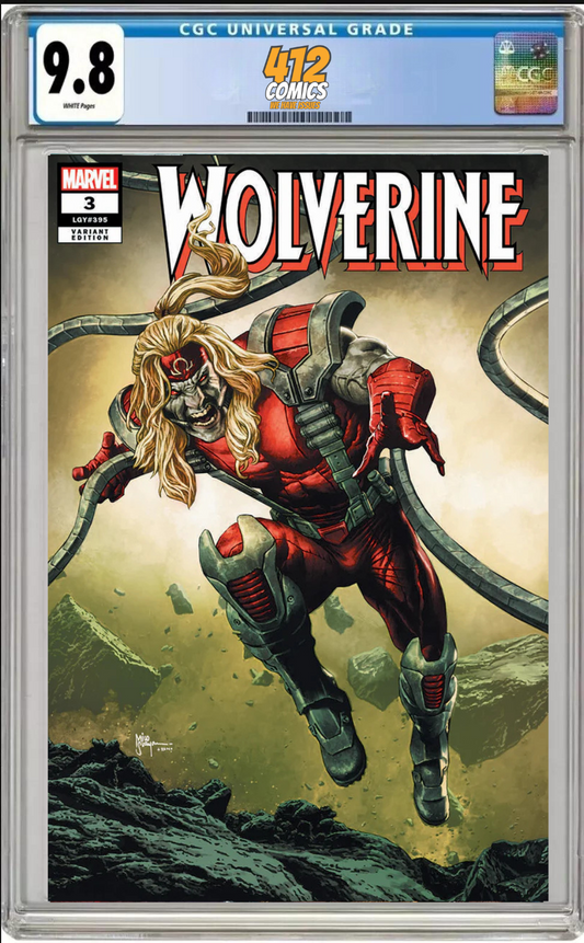 WOLVERINE #3 MICO SUAYAN CONNECTING EXCLUSIVE (CGC 9.8 PRESALE)