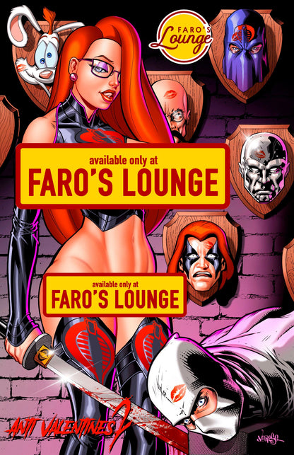 Anti-Valentine's #2 – Digital Download | Jessica Rabbit as The Baroness Pinup Art & Erotic Stories