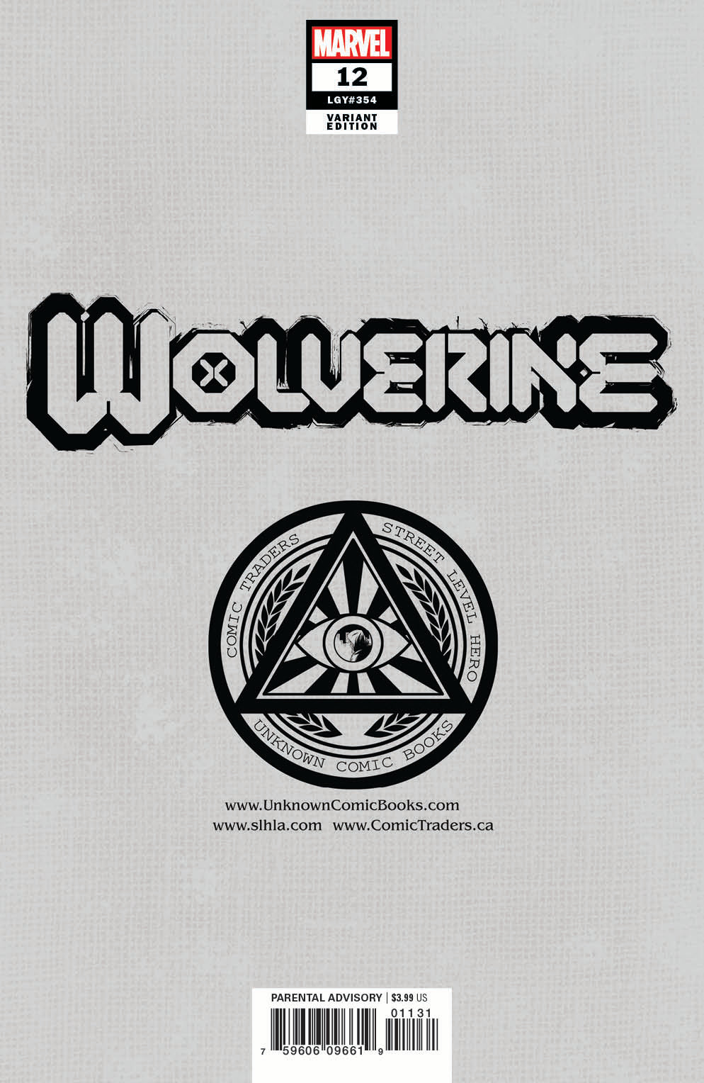 WOLVERINE #12 UNKNOWN COMICS MICO SUAYAN EXCLUSIVE VAR (05/19/2021)
