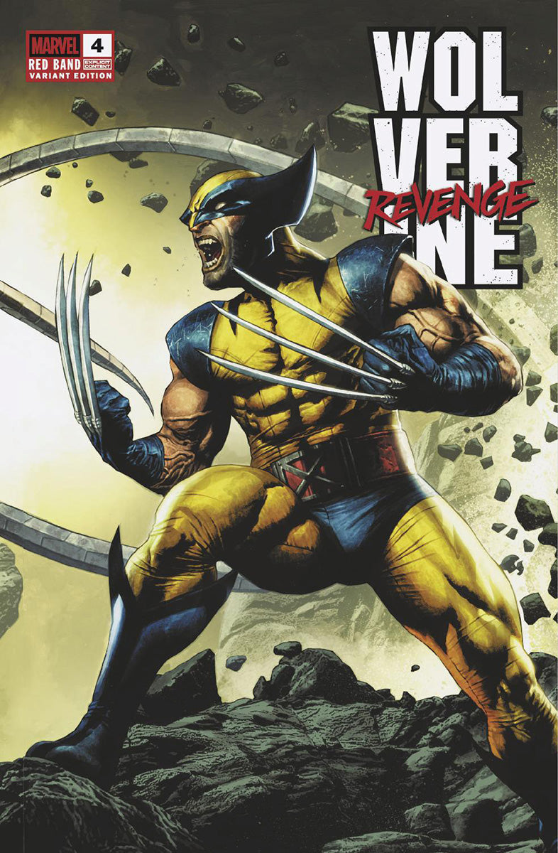 Wolverine: Revenge - Red Band #4 MICO SUAYAN Connecting Cover Exclusive Var [Polybagged] Explicit Content (1/22/2025)