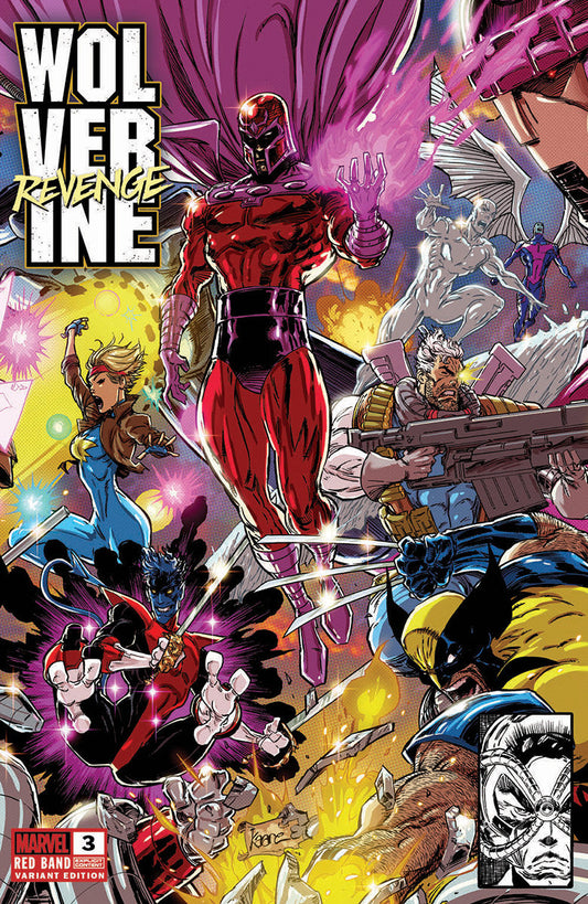 [2 PACK] WOLVERINE REVENGE #3 RED BAND  KAARE ANDREWS CONNECTING COVER EXCLUSIVE VAR [POLYBAGGED] EXPLICIT CONTENT (10/30/2024)