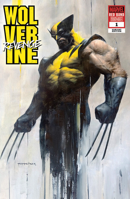 [2 Pack] Wolverine: Revenge - Red Band #1 Puppetter Lee Exclusive Var  [Polybagged] Explicit Content (08/21/2024)
