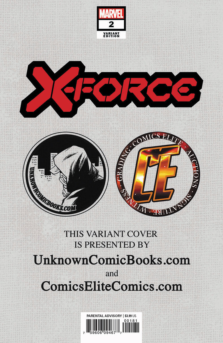 X-FORCE #2 SKAN EXCLUSIVES VAR DX (11/27/2019)