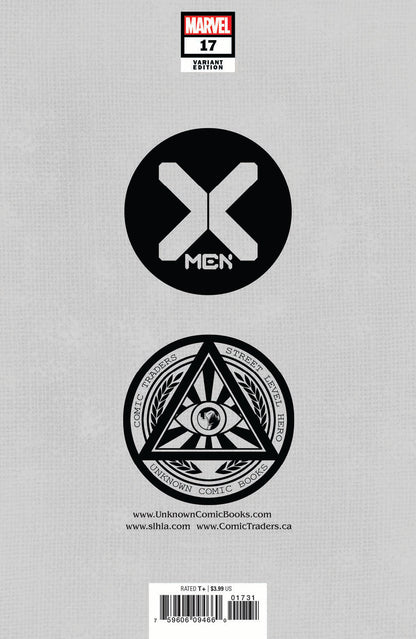 X-MEN #17 UNKNOWN COMICS KAEL NGU EXCLUSIVE VIRGIN VAR (01/27/2021)
