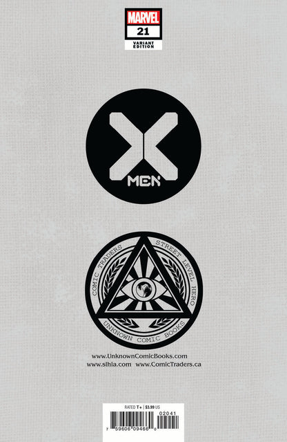 X-MEN #21 UNKNOWN COMICS DAVID NAKAYAMA EXCLUSIVE VIRGIN VAR GALA (06/09/2021)