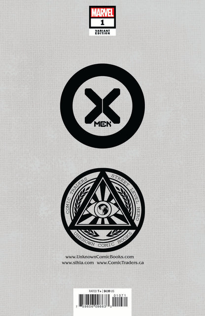 X-MEN #1 UNKNOWN COMICS FELIPE MASSAFERA EXCLUSIVE VIRGIN VAR (07/07/2021)