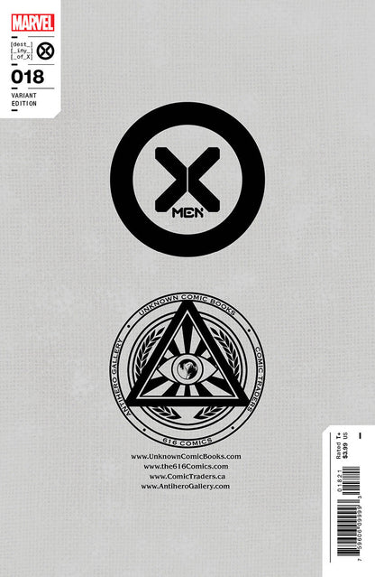 X-MEN #18 UNKNOWN COMICS MIGUEL MERCADO EXCLUSIVE VOGUE VAR (01/11/2023)