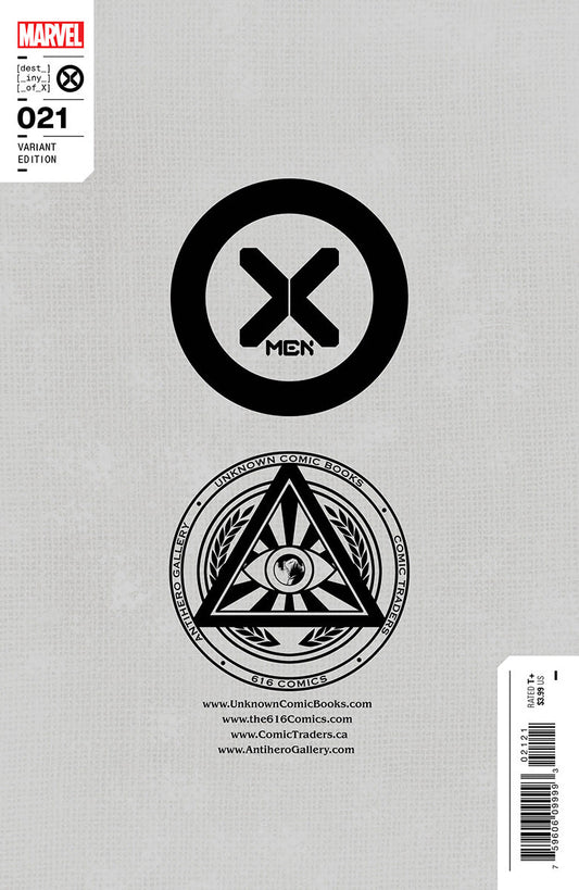 X-Men #21 Unknown Comics Miguel Mercado Exclusive Virgin Vogue Var (04/12/2023)