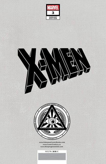 X-MEN #3 DERRICK CHEW EXCLUSIVE VIRGIN VAR (08/28/2024)