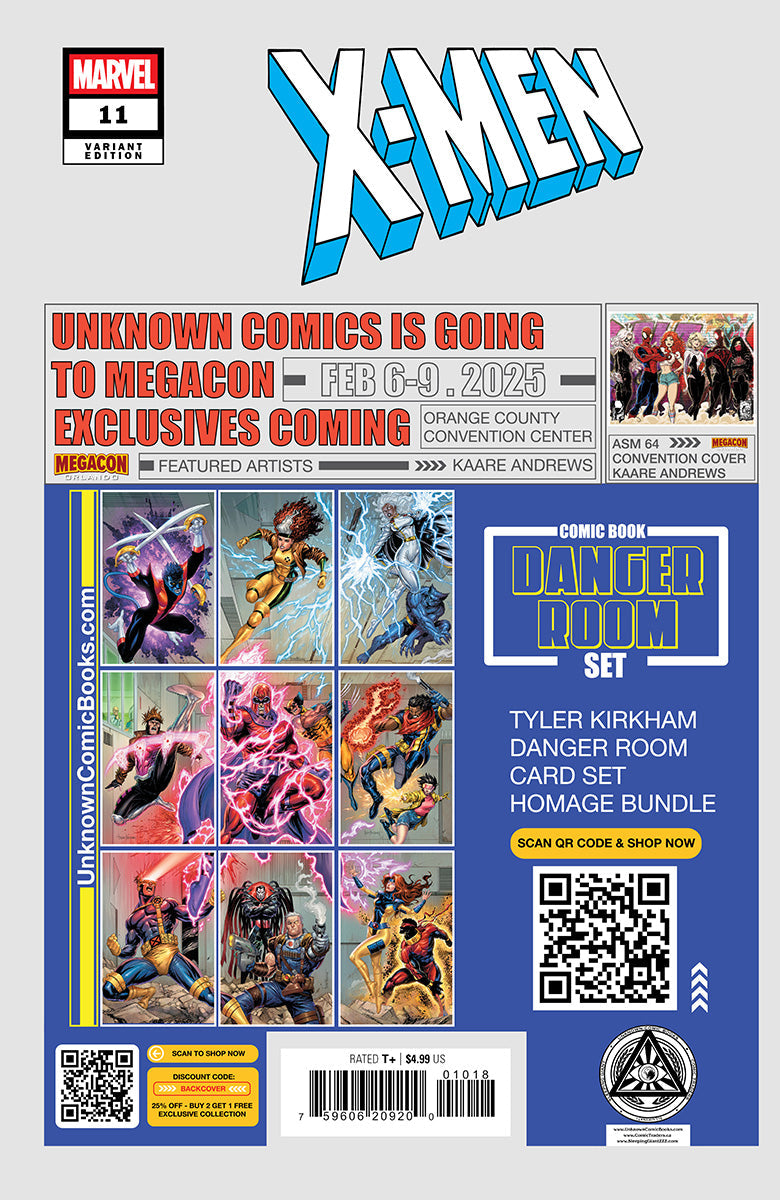 X-Men #11 Alexander Lozano Exclusive Set (PRESALE 2/05/25)