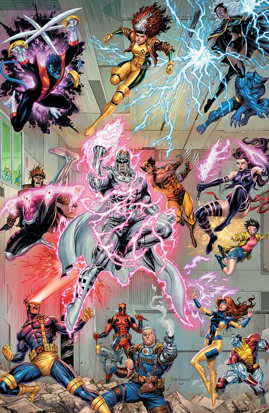 X-Men #12 Unknown Comic Tyler Kirkham Connecting Cover Exclusive Virgin Var (02/26/2025)