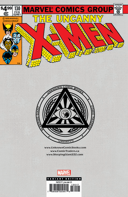 X-MEN #130 FACSIMILE EDITION UNKNOWN COMICS NATHAN SZERDY EXCLUSIVE VAR (04/24/2024)