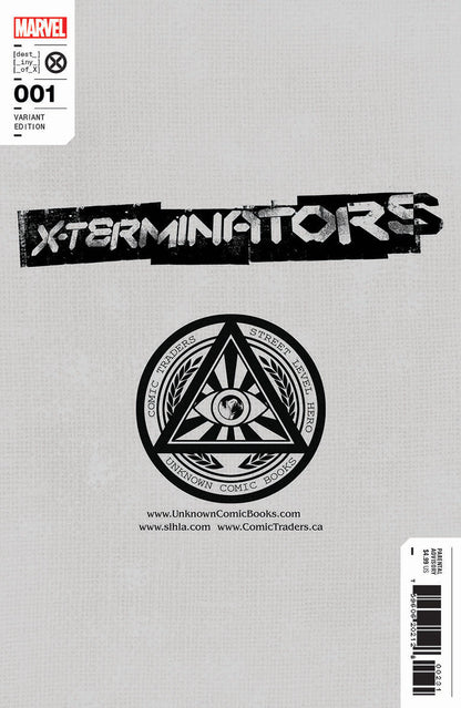 X-TERMINATORS #1 UNKNOWN COMICS DAVID NAKAYAMA EXCLUSIVE VAR (09/21/2022)
