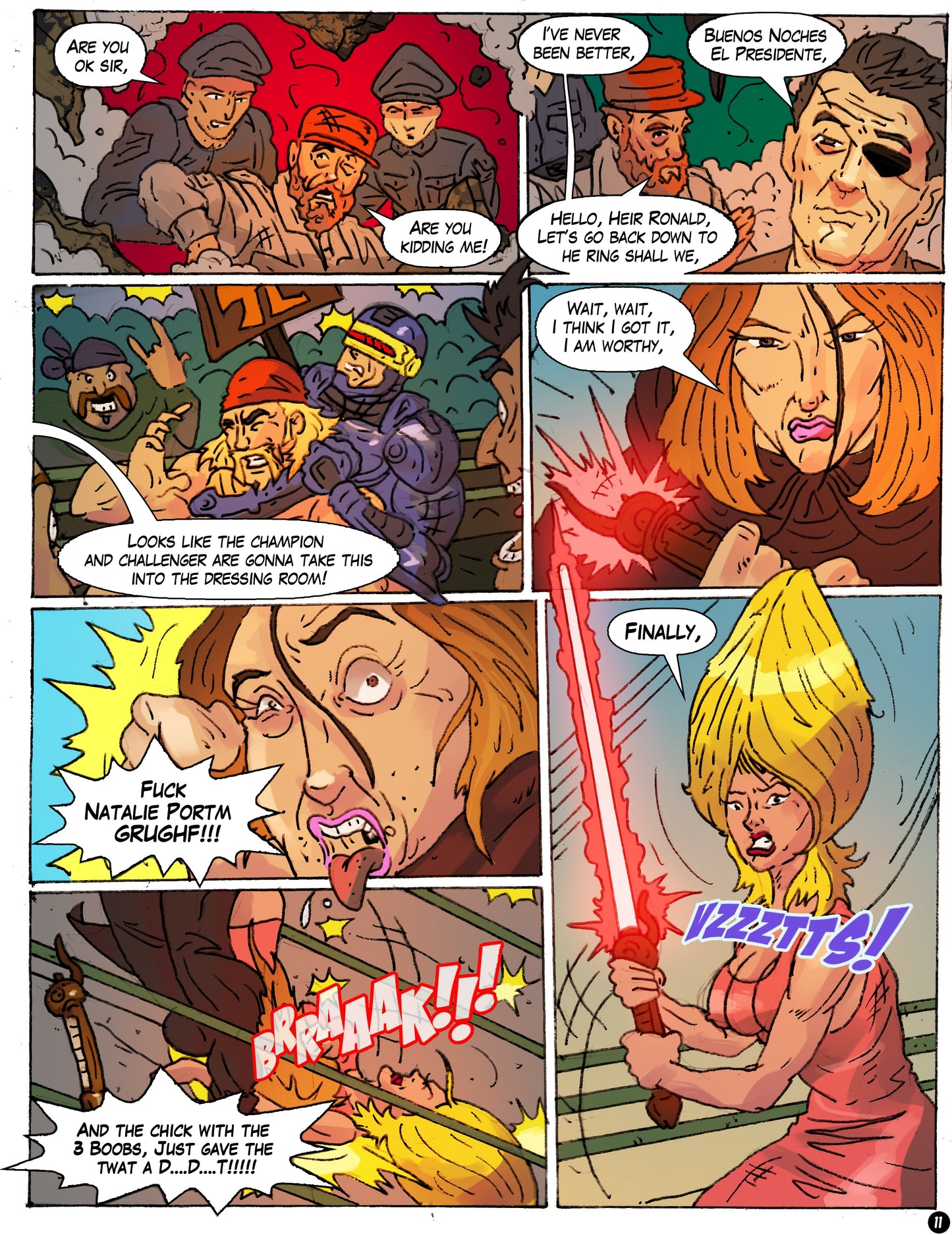 Zeldara: The Mistress of Mars #4 – Digital Download | Lynda Carter Wonder Woman & The Castro Cup Mature Full-Color Comic