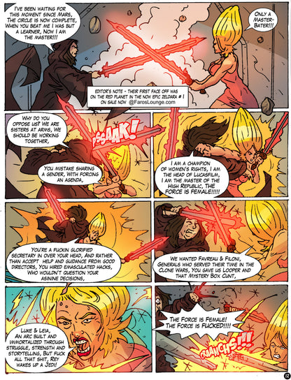 Zeldara: The Mistress of Mars #4 – The Castro Cup | Faro's Lounge