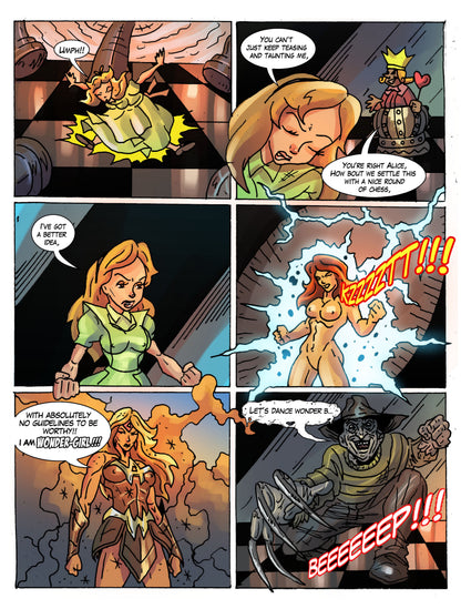 Zeldara: The Mistress of Mars #3 – Digital Download | Scarface, Thunderlips & Darth Disney 1984 Mature Full-Color Comic