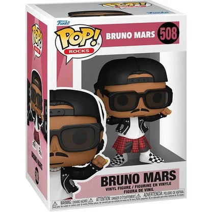 Funko Pop! 508 Rocks - Bruno Mars Vinyl Figure