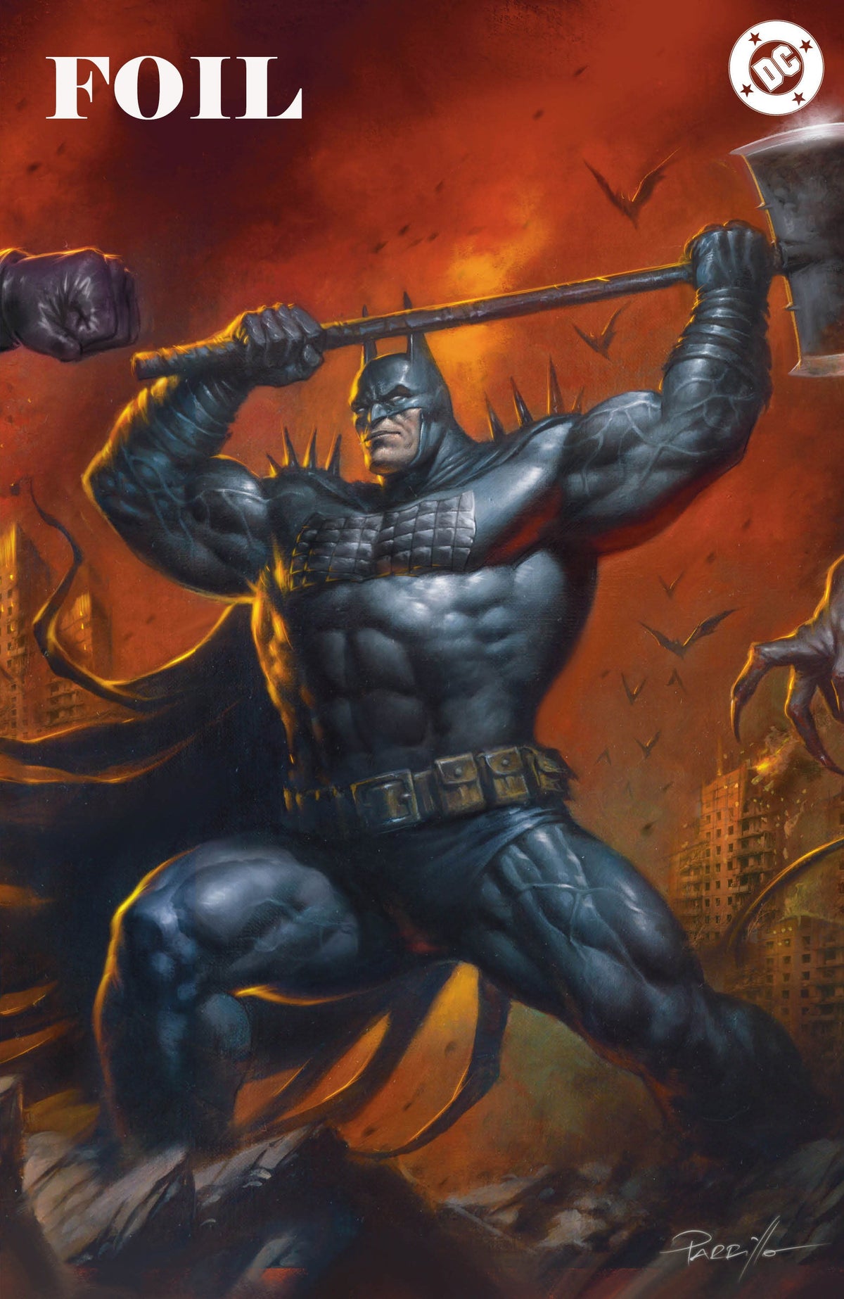 Absolute Batman #21-23 LUCIO PARRILLO Foil Connecting Cover Set (3 Books)