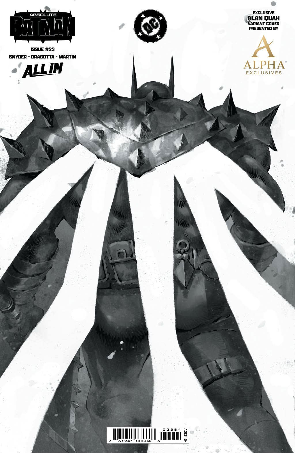 Absolute Batman #23 – Alan Quah Fan Expo Dallas Exclusive (wraparound) Variants