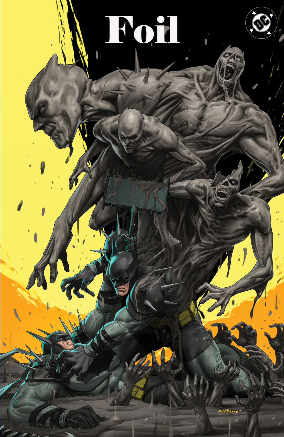 Absolute Batman #23 SANTA FUNG Fan Expo Dallas Exclusive Variant Covers