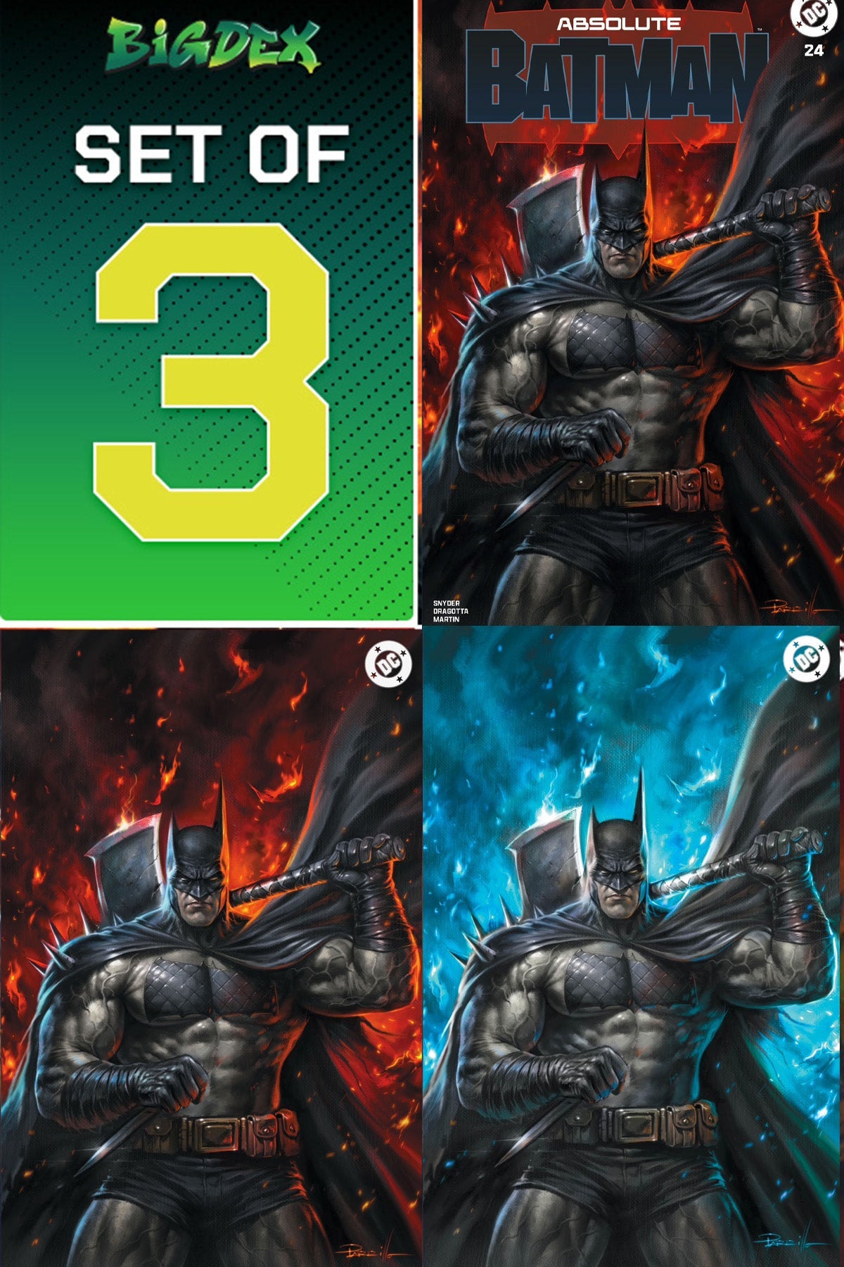 Absolute Batman #24 LUCIO PARRILLO NYCC Big Dex Exclusive Variants (PRE-ORDER)