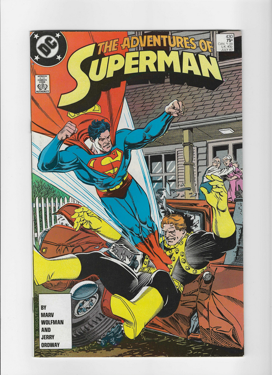 The Adventures of Superman #430