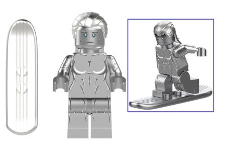 Galactic Surfer Custom Minifig