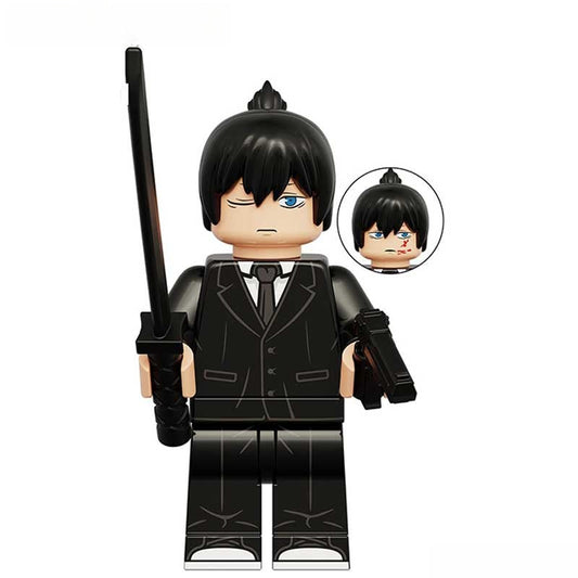 Aki Hayakawa from Chainsaw Man Lego Minifigures Anime Toys Compatible Figure 2