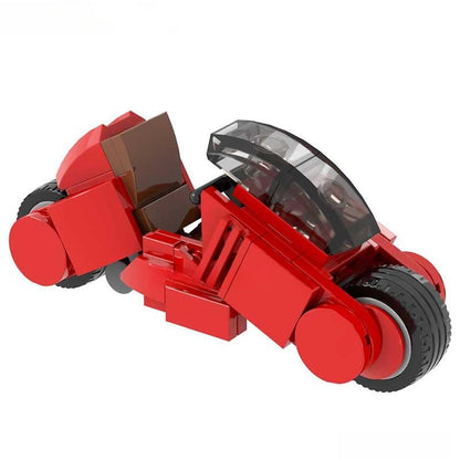 Akira Kaneda Motorcycle Building-Brick Model