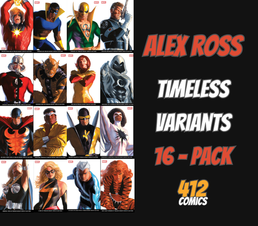 ALEX ROSS TIMELESS VARIANT 2025 16-PACK ULTIMATE BUNDLE (PRESALE 5/28/25)