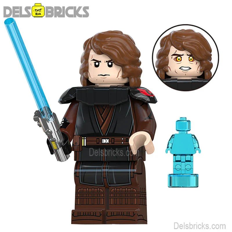Anakin Skywalker Lego Star Wars Minifigures custom Toys 4