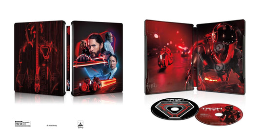 Tron: Ares - Limited Edition Steelbook (4K Ultra HD + Blu-ray + Digital)
