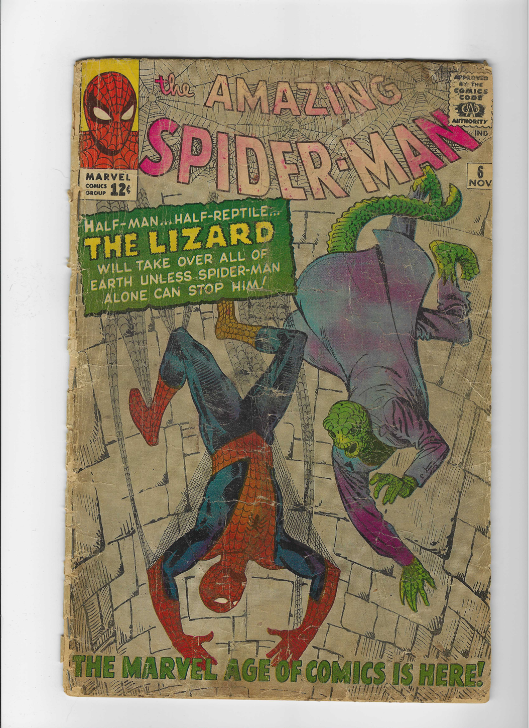 The Amazing Spider-Man, Vol. 1 #6 - Pin up intact