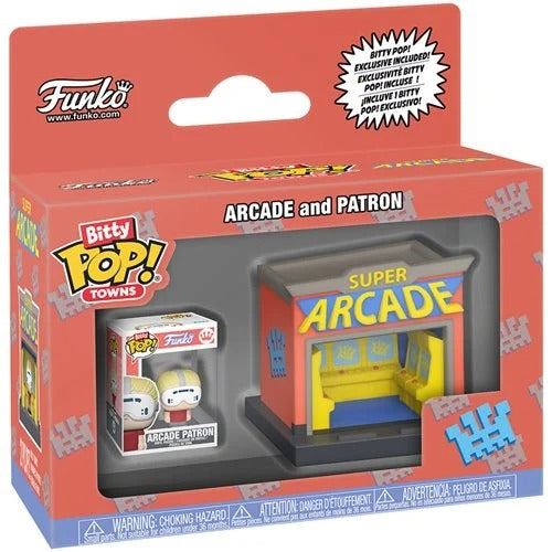 Funko Pop! Bitty Town - Bitty City Arcade & Patron