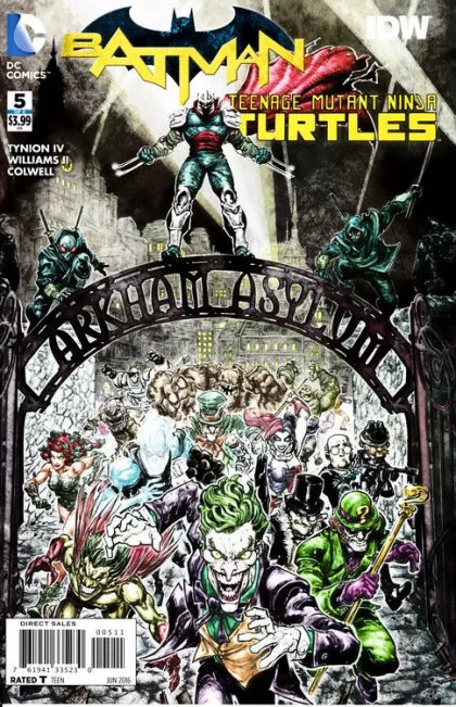 Batman / Teenage Mutant Ninja Turtles #5A