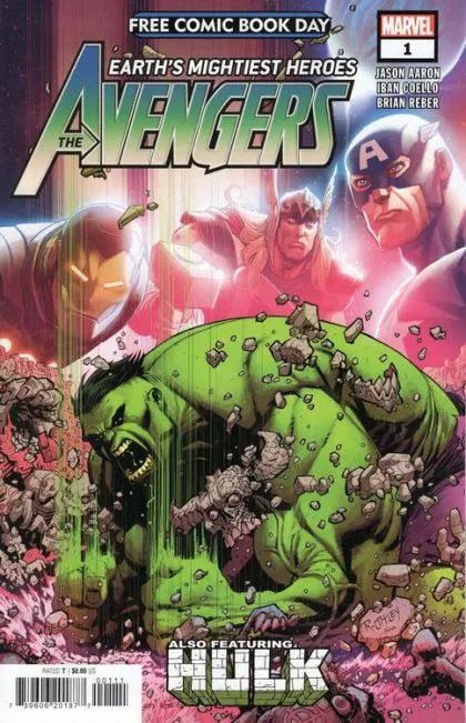 Free Comic Book Day 2021 (Marvel Gold Avengers / Hulk)